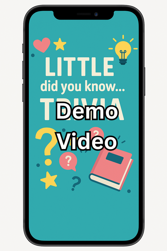 Pregnancy Announcement Trivia Game | Little Did You Know