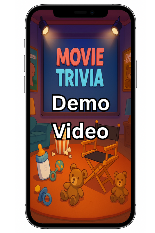 Pregnancy Announcement Trivia Game | Movie Themed Reveal