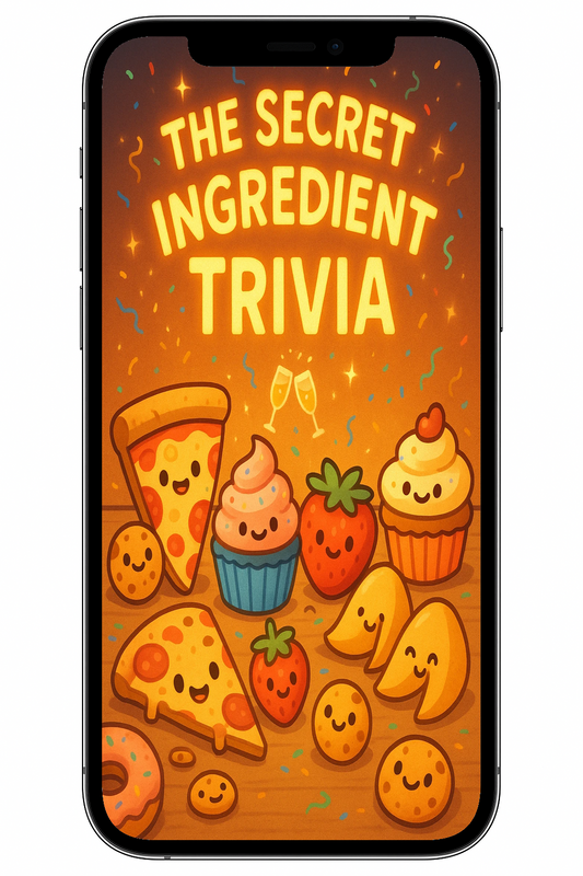 Engagement Announcement Trivia Game | Food Themed Surprise