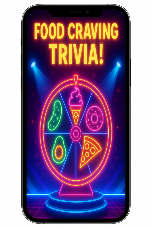 Pregnancy Announcement Trivia Game | Food Craving Edition
